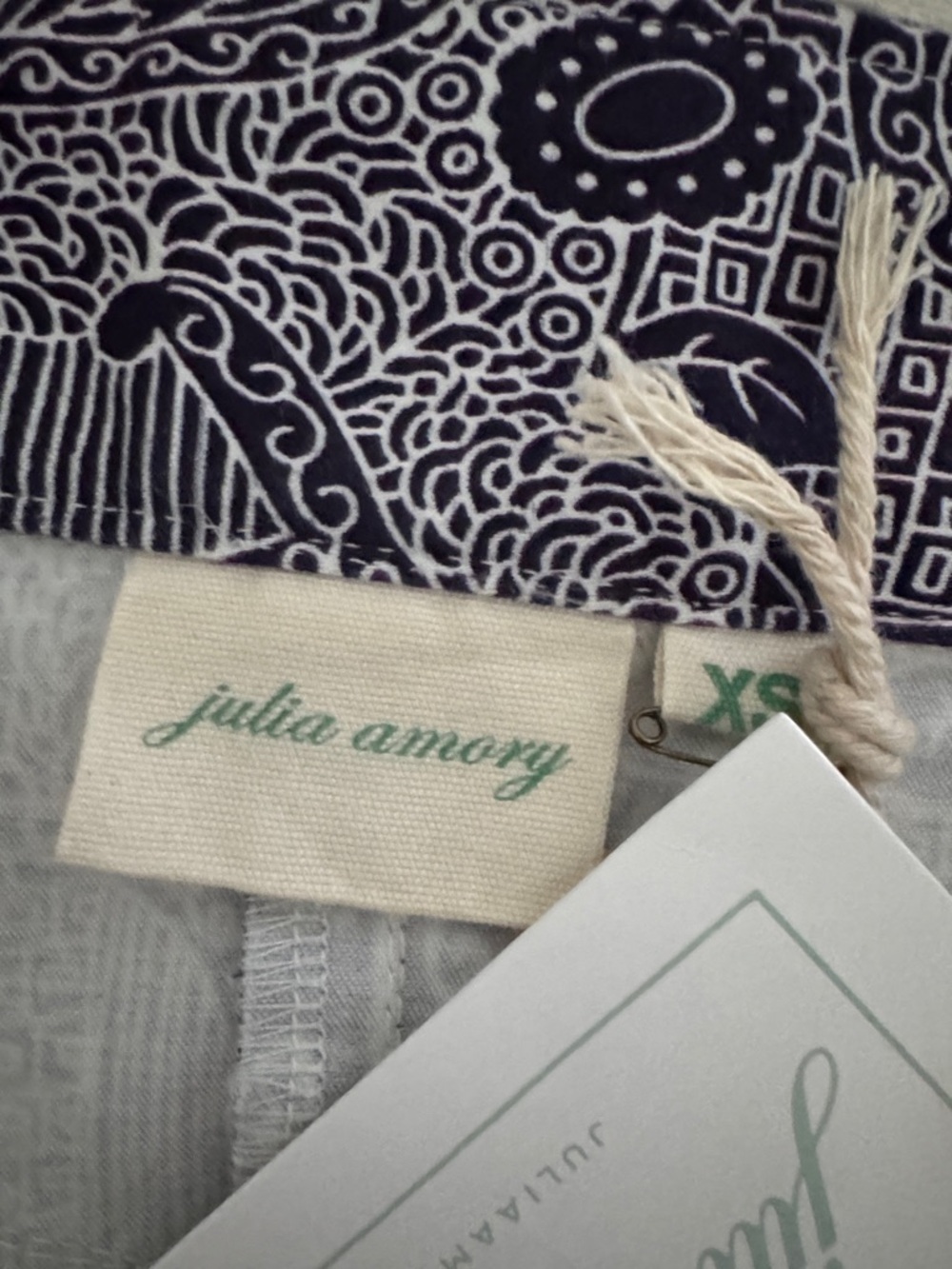 NWT Julia Amory Babe Pant - Twilight Marbella XS - Picture 3 of 4